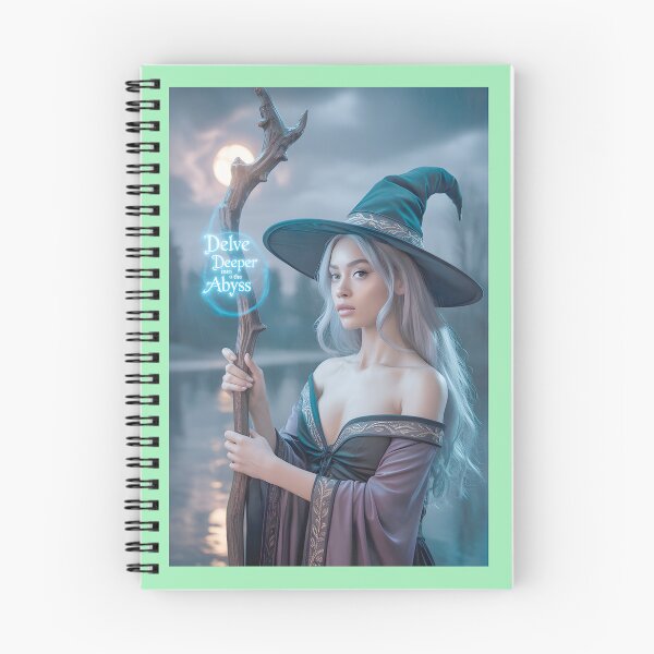 Item preview, Witchy Delve into the Abyss Moonlit Night designed and sold by Richard Gonzalez.