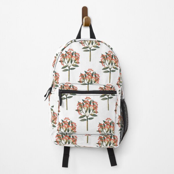 Item preview, Hand drawn print. Seamless delicate watercolor pattern with orange rowan berries on a white background designed and sold by Grin Katalina Floral Patterns & Cozy Art.