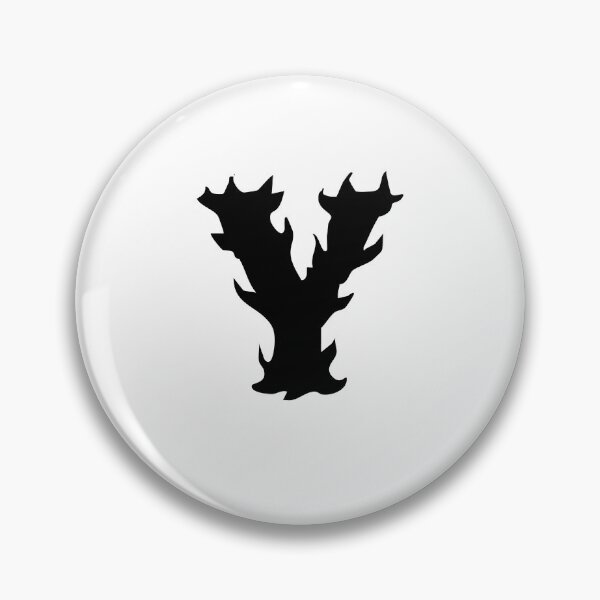 Item preview, Flaming Y Letter Monogram –  Black Edition designed and sold by uncoXab.