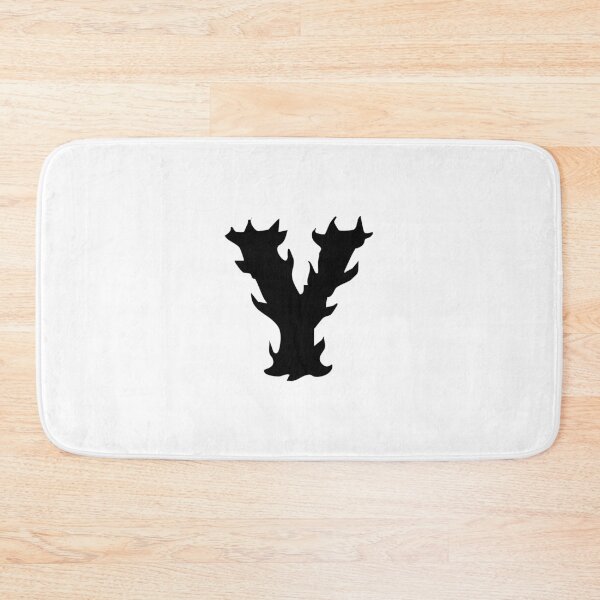 Item preview, Flaming Y Letter Monogram –  Black Edition designed and sold by uncoXab.