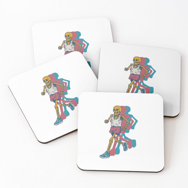 Item preview, Funny Running Skeleton Cartoon designed and sold by TeeARTHY.