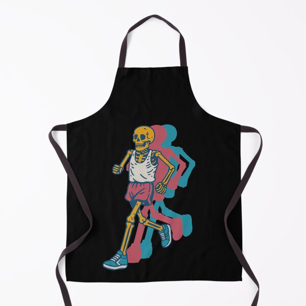 Item preview, Funny Running Skeleton Cartoon designed and sold by TeeARTHY.