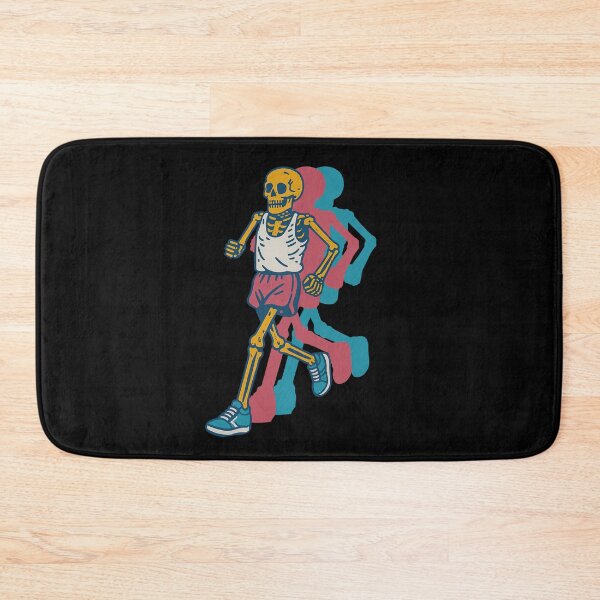 Item preview, Funny Running Skeleton Cartoon designed and sold by TeeARTHY.