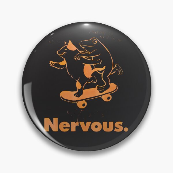 Item preview, Cat-And-Frog-Skateboard-Don'T-Be-So-Nervous-Retro designed and sold by flankaocau.