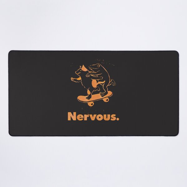 Item preview, Cat-And-Frog-Skateboard-Don'T-Be-So-Nervous-Retro designed and sold by flankaocau.