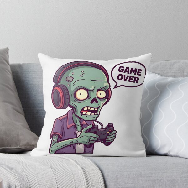 Item preview, Zombie Gamer – Game Over Creepy Funny Halloween Design designed and sold by Activity01.