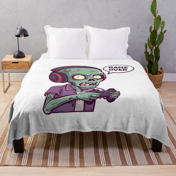 Item preview, Zombie Gamer – Game Over Creepy Funny Halloween Design designed and sold by Activity01.