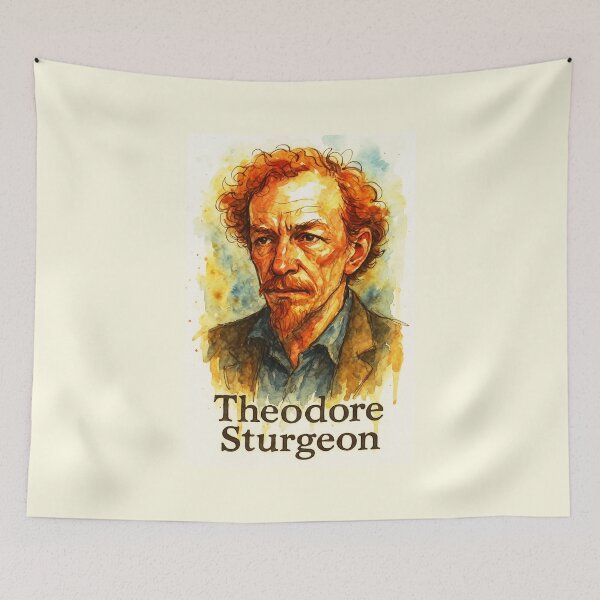 Item preview, Theodore Sturgeon designed and sold by Sarcastic designs.