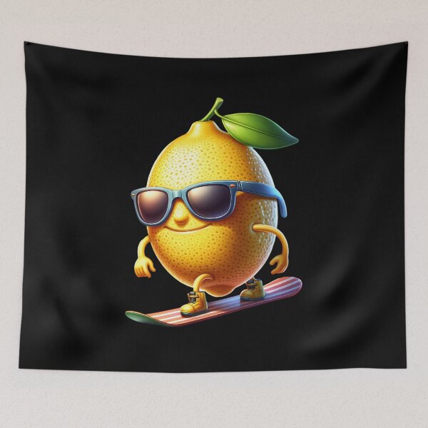 Item preview, Lemon rides on a snowboard designed and sold by ReneMM.