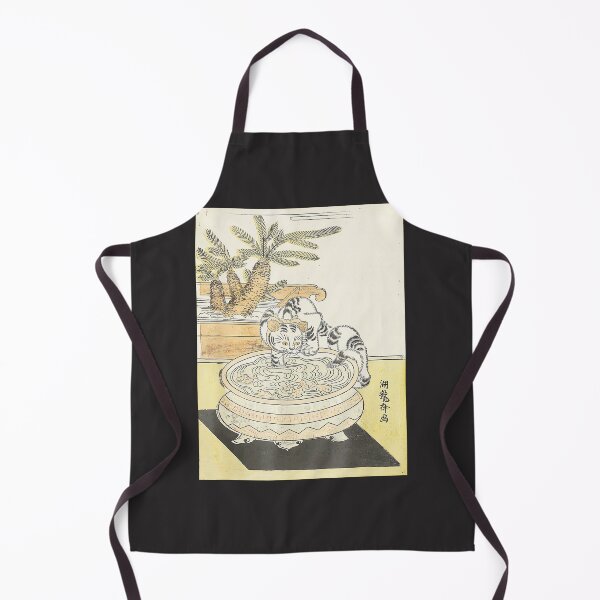 Item preview, Cat-And-Goldfish-Vintage-Japanese-Art designed and sold by flankaocau.