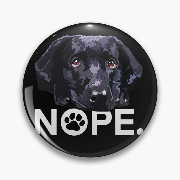 Item preview, Nope Black Lab Dog designed and sold by Just-Arts-4U.