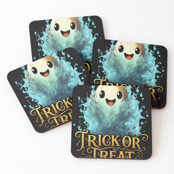 Item preview, Cute Ghost Splashing Trick or Treat Design designed and sold by Daagath.