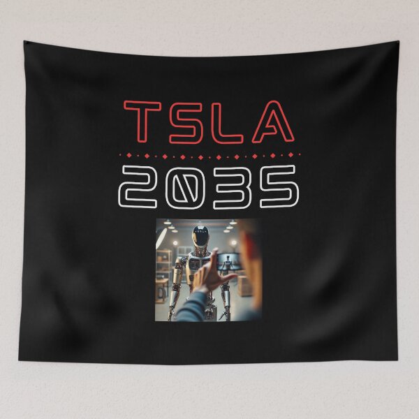 Item preview, Tesla Stock Investor Shirt Electric Vehicle Trader Stock Market Apparel designed and sold by TEEJAMBOREE.
