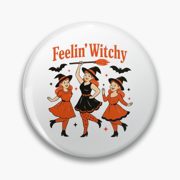 Item preview, Feelin Witchy Retro Pinup Halloween designed and sold by CleanDecor.