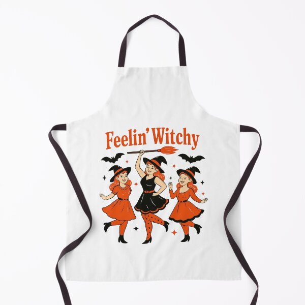 Item preview, Feelin Witchy Retro Pinup Halloween designed and sold by CleanDecor.