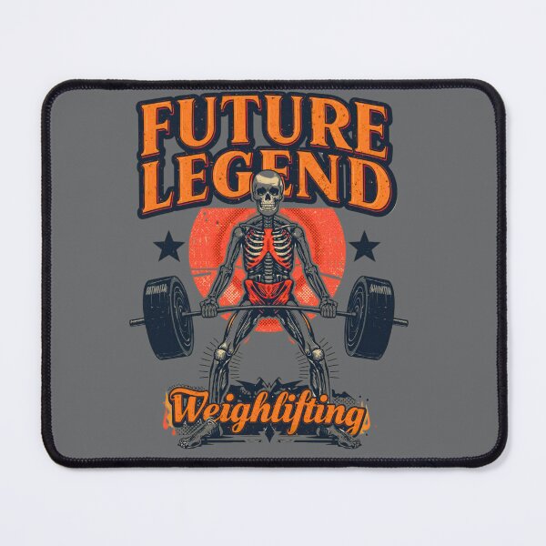Item preview, Future Weightlifting Legend Skeleton Athlete designed and sold by Zakrytos ★★★★★.