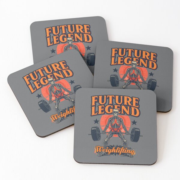 Item preview, Future Weightlifting Legend Skeleton Athlete designed and sold by Zakrytos ★★★★★.