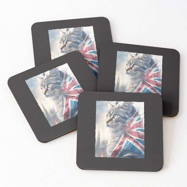 Item preview, Cat-And-Great-Britain-Flag designed and sold by flankaocau.