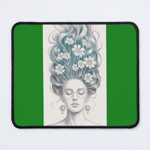 Item preview, Woman With Flowers In Hair designed and sold by Timothy Long.