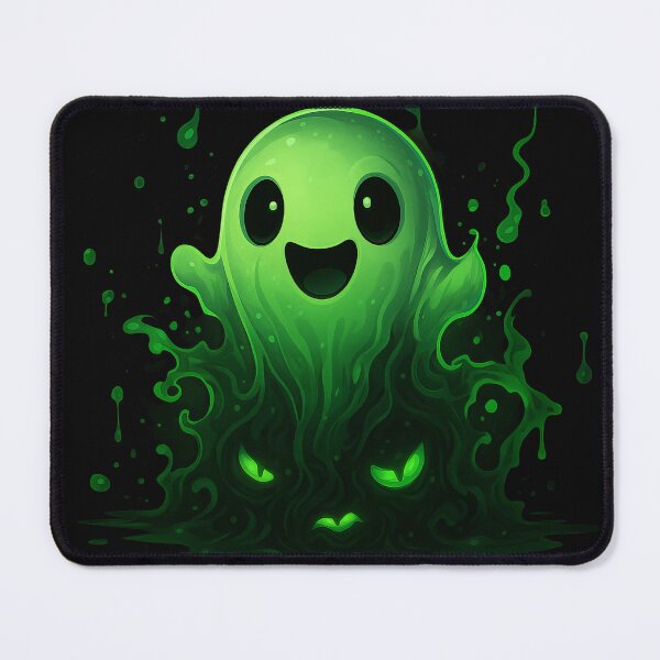 Item preview, Cute Slime Ghost with Hidden Evil Faces designed and sold by Daagath.