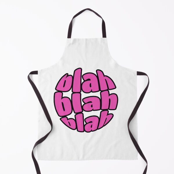 Aperçu de l'œuvre Blah Blah Blah – Boucle d'attitude créée et vendue par Stick To Me Studio.