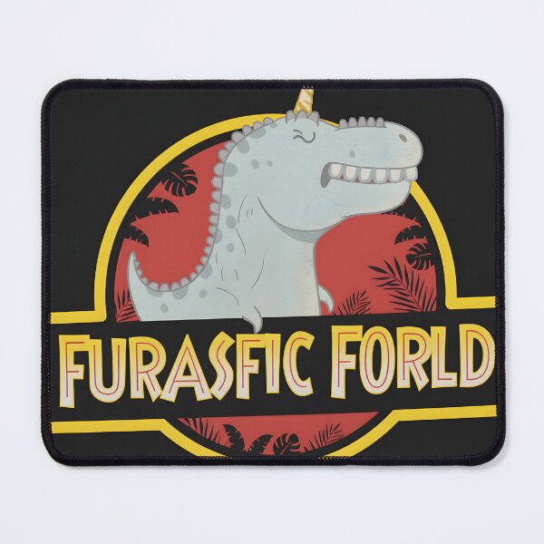 Item preview, Furasfic Forld – funny dinosaur parody designed and sold by soliduxo.
