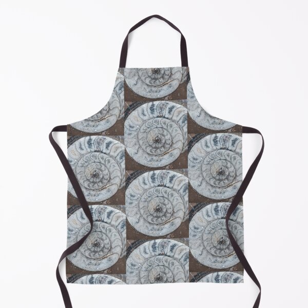 Item preview, Ancient Ammonite Fossil Spiral Stone Pattern designed and sold by PEACELOVERSART.
