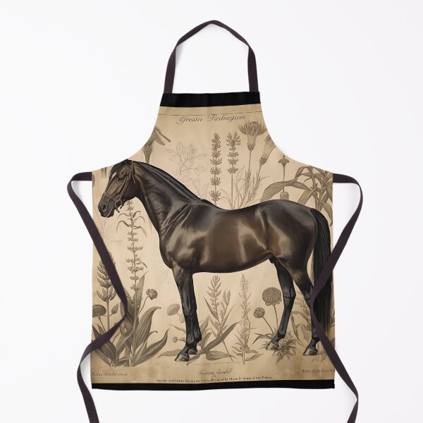 Item preview, Friesian as a Vintage Botanical Illustration designed and sold by Friesian-Fan-S.
