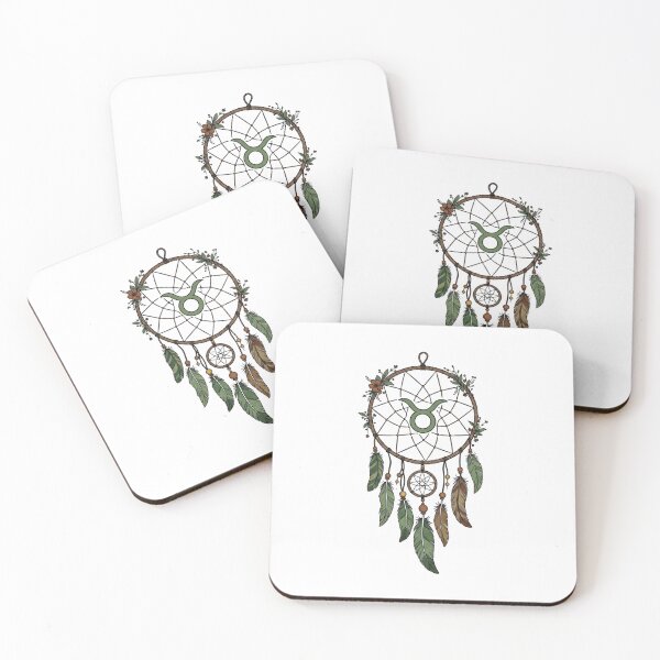 Item preview, Taurus Zodiac Dreamcatcher designed and sold by Bestie-Emporium.