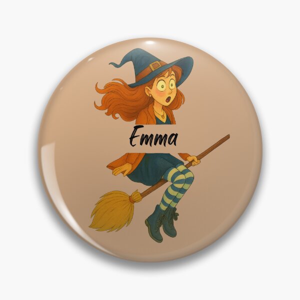 Artikelvorschau, Emma Name Customized Halloween Süße Hexe entworfen und verkauft von Our Bible Journey.