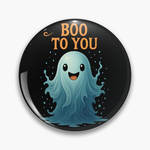 Item preview, Happy Ghost Saying Boo to You designed and sold by Daagath.