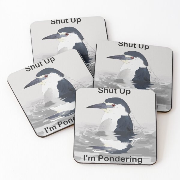 Item preview, Shut up, I'm Pondering designed and sold by Great Auk Wildlife Illustration.