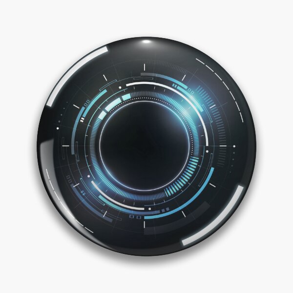 Item preview, Futuristic Sci-Fi HUD Interface – Cyberpunk Tech Design designed and sold by Rechtop.