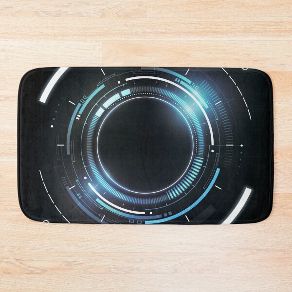 Item preview, Futuristic Sci-Fi HUD Interface – Cyberpunk Tech Design designed and sold by Rechtop.