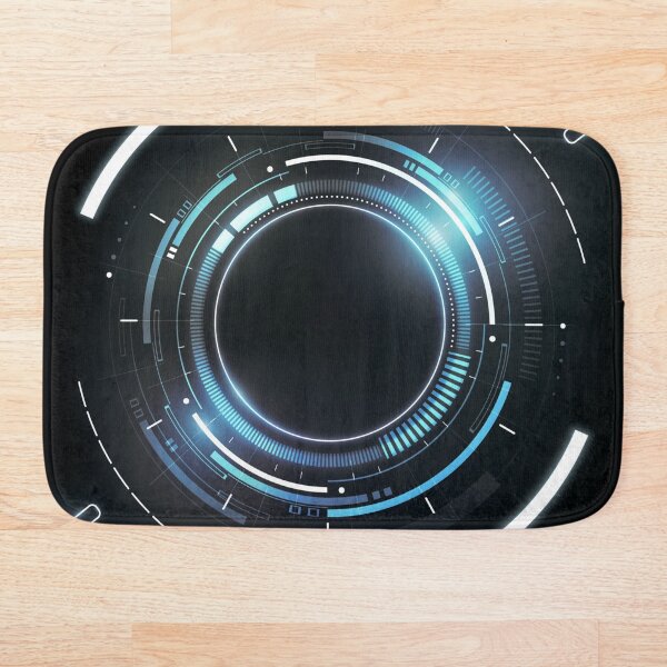 Item preview, Futuristic Sci-Fi HUD Interface – Cyberpunk Tech Design designed and sold by Rechtop.