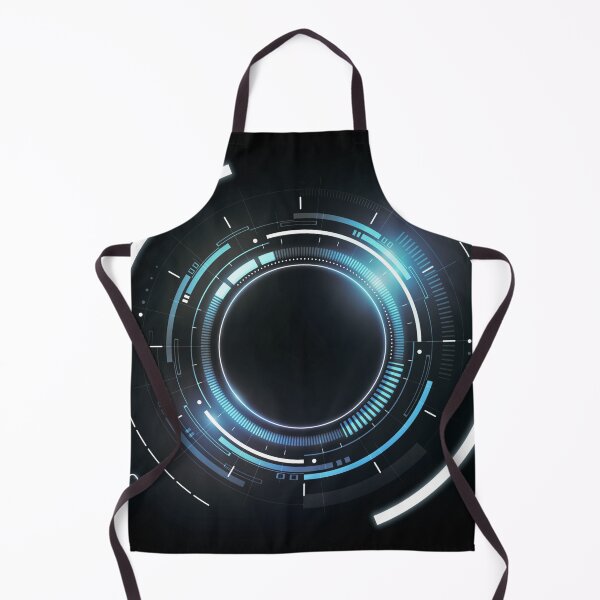 Item preview, Futuristic Sci-Fi HUD Interface – Cyberpunk Tech Design designed and sold by Rechtop.