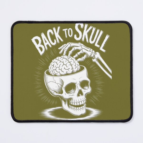 Item preview, Back to Skull Brain Vintage Skeleton Art designed and sold by Patrick Nguyen.