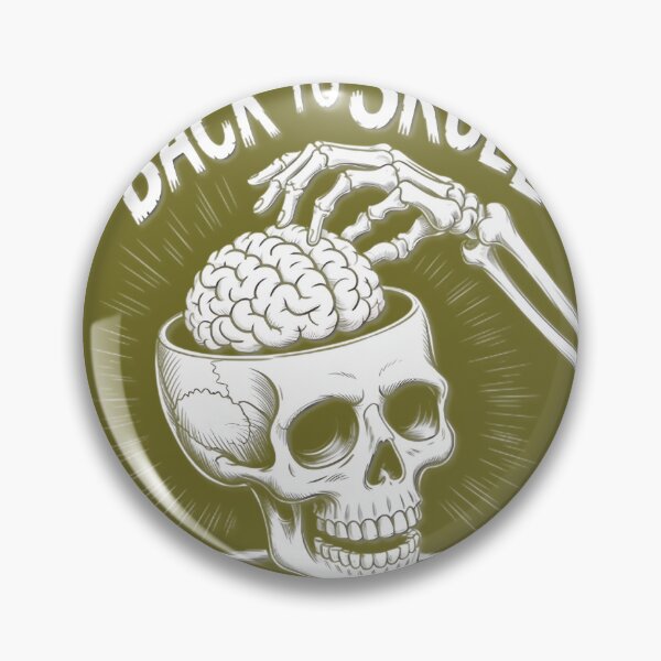 Item preview, Back to Skull Brain Vintage Skeleton Art designed and sold by Patrick Nguyen.