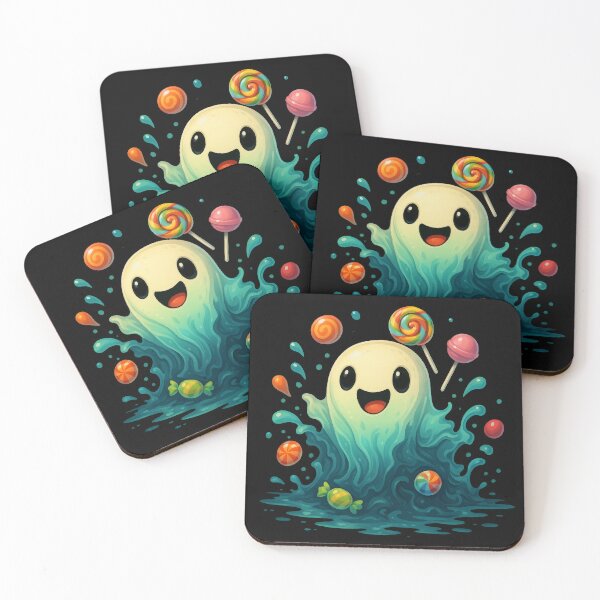 Item preview, Candy Splash Ghost with Lollipops and Sweets designed and sold by Daagath.