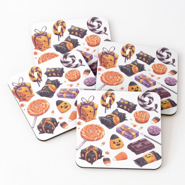 Item preview, Halloween Candy Collection – Trick or Treat Sweets designed and sold by AlexLineArt.