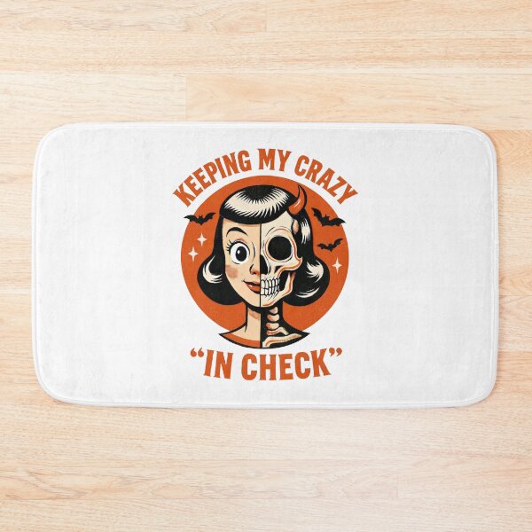 Item preview, Keeping My Crazy Retro Pinup Design designed and sold by CleanDecor.