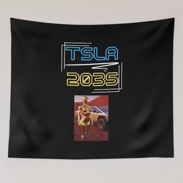 Item preview, Tesla Stock Investor Shirt Electric Vehicle Trader Stock Market Apparel designed and sold by TEEJAMBOREE.