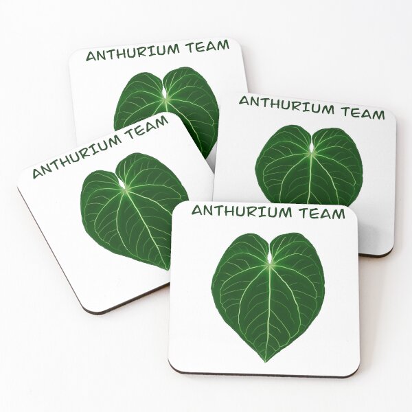 Item preview, Anthurium Team – Anthurium leaf illustration  designed and sold by creativevandal.