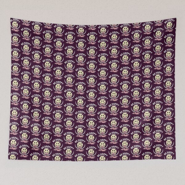 Item preview, Be Happy And Crazy Dripping Smiley Face designed and sold by Patrick Nguyen.