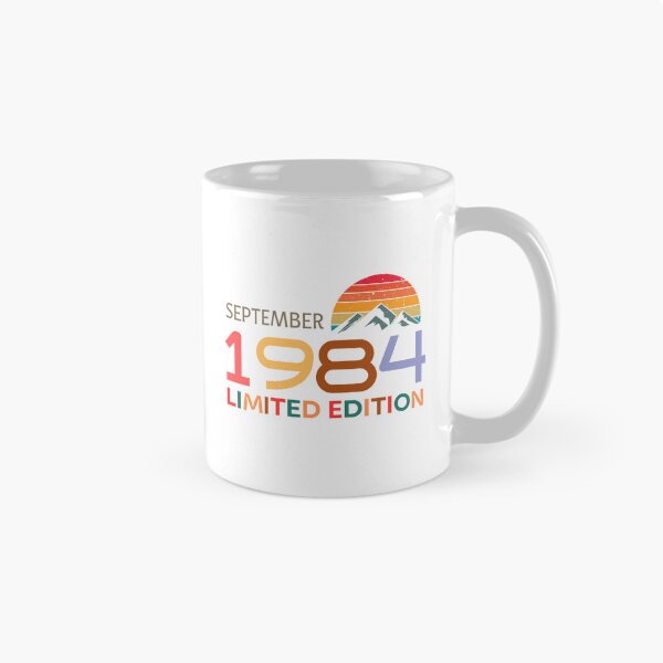 Item preview, 1984 Birthday Gift for September Born - Limited Edition designed and sold by HBDStudio.