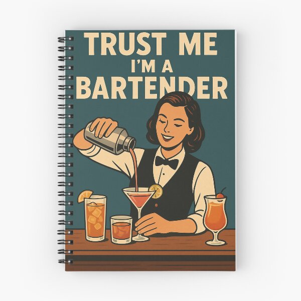 Item preview, Trust me I'm a bartender designed and sold by Kurwear.