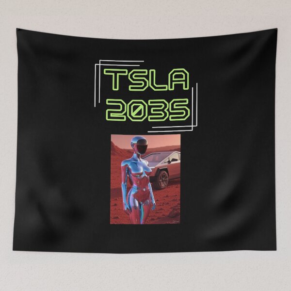 Item preview, Tesla Stock Investor Shirt Electric Vehicle Trader Stock Market Apparel designed and sold by TEEJAMBOREE.