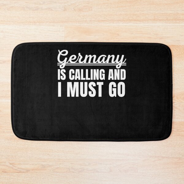 Item preview, Germany is calling and I must go traveler tourist vacation designed and sold by snowry.