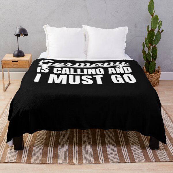Item preview, Germany is calling and I must go traveler tourist vacation designed and sold by snowry.