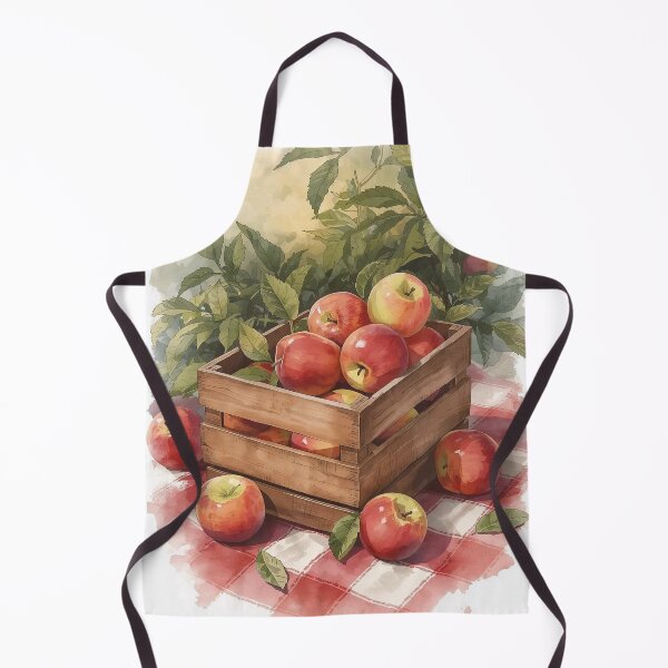 Item preview, Orchard Harvest – Cottagecore Apple Crate designed and sold by Deezyned.